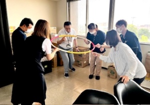 久しぶりの”ヘリウムリング”